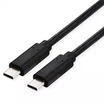 ROLINE USB4 Gen2x2 laidas USB-C į USB-C ST/ST 20Gbit/s 240W Juodas 2m (11.02.9105)