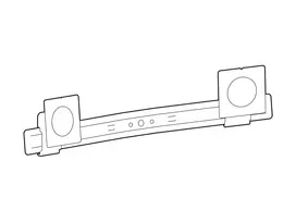 Ergotron LX Pro Monitor Conversion Kit - Dual Direct, tamsiai pilka - 27 colių ekranams