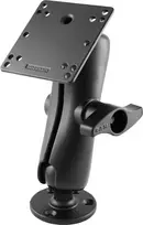 RAM Mounts Heavy-Duty Device Mounting Kit su D dydžio rutuliu, apvaliu pagrindu, vidutine dviguba lizdine rankena ir VESA plokšte (RAM-D-101U-246)