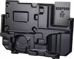 Makita 835P86-9 Termoformuotas Įdėklas MAKPAC 2 ir 3 Tipui - Juodas