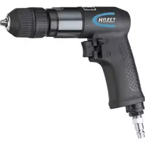 HAZET 9030N-1 Pneumatinis Grąžtas (Juodas, Bepaketis Griebtuvas 1-10 mm)