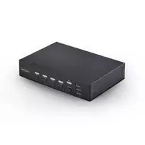StarTech.com 4-Port DVI-I KVM Switch with Audio and USB 2.0 Hub