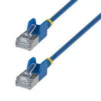 StarTech.com 4m Ultra Slim Cat6a Patch Cable - RJ-45 (M) to RJ-45 (M) - Blue