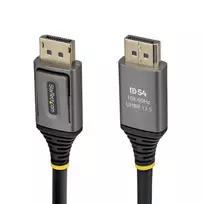 StarTech.com 2m DisplayPort 2.1 laidas – DP54 sertifikuotas, juodas