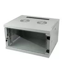ALLNET 19 inch Sieninis tinklo spintos korpusas 4U Vientisas 594x541mm Šviesiai pilkas SMQ serija