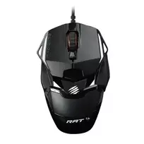 Mad Catz THE AUTHENTIC R.A.T. 1+ Gaming Mouse (MR01MCINBL000-0) - Black/Red