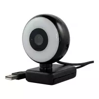 WEMISS CM-A2 Stream Series su žiedine šviesa Full HD internetinė kamera, 1/3 inch CMOS jutiklis, juoda