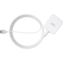 ARLO USB įkrovimo adapteris Euro kištukas į USB-C 7,6 m lauko baltas