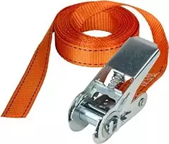 Master Lock krovinio tvirtinimo diržas su terkšle 3209EURDAT – 5 m, 400 kg darbinė apkrova, oranžinis
