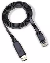 HPE Aruba RJ-45 į USB konsolės laidas 2,5 m PIN6TX-3RX
