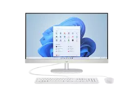 HP All-in-One 27-cr0004nc, AMD Ryzen 7 7730U, 32GB RAM, 1 TB SSD, 27 inch Full HD IPS, Windows 11 Home, White