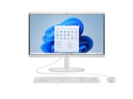 HP All-in-One 22-dg0005na, Intel Core i3-1215U, 8GB RAM, 256GB SSD, 21.5 inch Full HD IPS, Windows 11 Home, Snow White