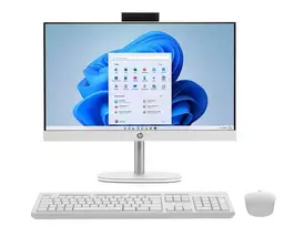 HP All-in-One 24-cr1008na, Intel Core Ultra 5 125U, 8GB RAM, 512GB SSD, 23.8 inch Full HD IPS, Windows 11 Home, White