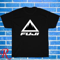 New FUJI Bicycle Bike Logo Black/Grey/Navy Size S-5XL Unisex T-Shirt XXXL