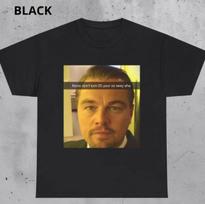 Juokingi Leonardo DiCaprio Mimo T-shirt - 25-ojo Gimtadienio Dovana S brown