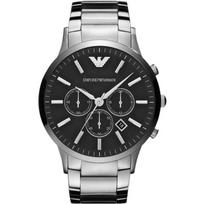 Emporio Armani AR2434 Chronograph Vyriškas laikrodis 43mm sidabras