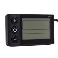 S866 Elektrinio paspirtuko LCD ekrano valdymo panelė paspirtuko modifikacijai Dviračių aksesuaras gray