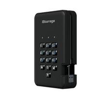 Kietasis diskas Dysk zewnętrzny HDD iStorage diskAshur2 4TB Juodas (IS-DA2-256-4000-B)