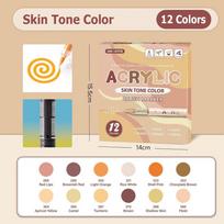 Waterproof Acrylic Marker Pens Soft Brush Tip Painting Marker Set  For Rock Painting