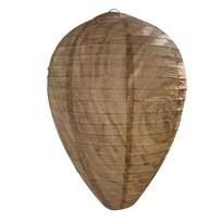 Realistic Wasp  Paper Hanging Wasp Deterrent Hornet Fake Wasp Nest  Hornets Safe Fake Trap for Patio Outdoor ruda