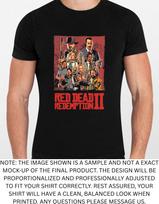 Men's and Women's T-shirts Red Dead Redemption 2 Graphic L