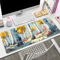 Forest Mouse Pad Large Ip Laptop Non-slip Office New Game Table Mat 300*600*2mm