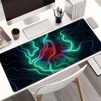 New Simple Line Mouse Pad Large Game Office Non-slip Computer Notebook Table Mat Ip Special 300*600*2MM