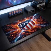 Atletico Madrid Printed Large Mouse Pad, Non Slip Soft Rubber Gaming Desk Mat for Office Laptop Computer Decor 30cmx60cm（11.8x23.6inch）