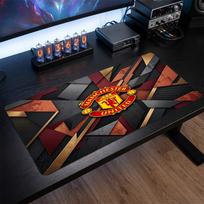 Manchester United Printed Large Mouse Pad, Non Slip Soft Rubber Gaming Desk Mat for Office Laptop Computer Decor 30cmx60cm（11.8x23.6inch）