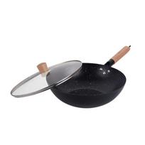 KINGHoff KH-1984 Wok keptuvė su dangčiu, 30x9 cm