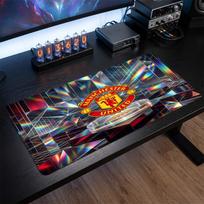 Manchester United Printed Large Mouse Pad, Non Slip Soft Rubber Gaming Desk Mat for Office Laptop Computer Decor 30cmx60cm（11.8x23.6inch）