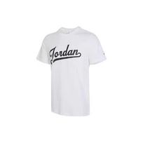 Jordan Flight MVP T Shirts Men's White Crew Neck Moderate Straight Fit FN5959-100 L