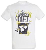 Whisky Diet T-Shirt Fun Alcohol Get Drunk Wasted Intoxicated Party Jim Jack S