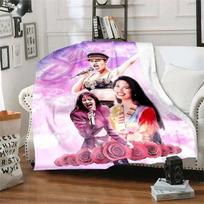 Selena Quintanilla Vintage Throw Blanket Soft Warm Plush for Bed Sofa Living Room Travel Picnic Home Textile 100x150cm