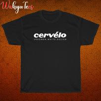 New Cervelo Bicycle Logo Black/Grey/Navy/White Size S-5XL Unisex T-Shirt XXXXL