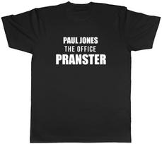 Personalised The Office Prankster Mens Unisex T-Shirt Tee M