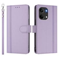 Wallet Case for Xiaomi Poco C75 C71 M6 Plus M7 Pro X7 F7 F8 Ultra X8 Pro Max Cover Slim Flip Magnetic Clasp with Kickstand Case Poco C75 šviesiai violetinė spalva