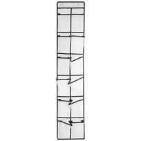 T02C!12 Large Mesh Pocket Hanging Shoe Organiser Rack Behind Doors Shoes Rack Storage Household Wall Bag Room Shoes Storage balta