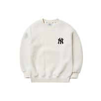 MLB Sweatshirts Unisex Cream Crew Neck Moderate Regular 3AMTEC616-50CRS XL