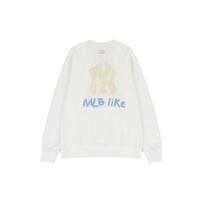 MLB Sweatshirts Unisex Cream Crew Neck Moderate Regular 3AMTEC114-50CRS XL