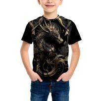 Casual Game Pattern Children's T-Shirt Boy Tops Baby Summer Short Sleeve Clothes Kids 3-12 Years Tees Novelty Children T-Shirt 110