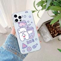 Mielas juokingas šunų varlių telefono dėklas, skirtas Samsung Galaxy A03 Core A13 A71 A72 A52 A52s A50 A51 A32 A22 4g 5g A12 A20s A31 gyvūno dangtelis For Samsung A22 5G