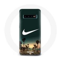 Case - Nike - Samsung Galaxy S10 Plus - Flexible - Sporty - Green Palm Tree