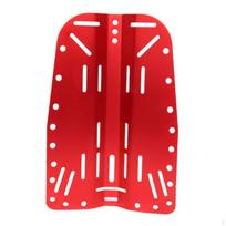 Scuba Diving Backplate Diver BCD Gear Dive Plate Equipment Harness Practical Buoyancy red