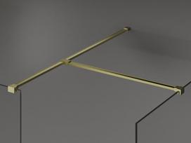Mexen Kioto dušo sienelė Walk-in 180 x 95 cm, skaidri, auksinė šlifuota - 800-180-202-55-00-095