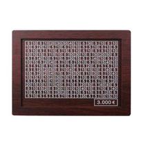 Wooden Money Box with Counter 1000/2000/3000/5000/10000 Euro Piggy Bank Coin Cash Container Kids C