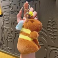 Cute Bee Capybara Keychain, Couple Animal Wing Toy, Beautiful Birthday Gift for Best Friends