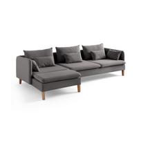 Kampinė sofa Flexy Relax, anthracite
