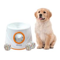 Rechargeable Automatic Dog Ball Launcher Toy for Medium Dogs oranžinė