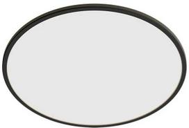 Lampa sufitowa Helios Philips Superslim Ceiling 15W 2700K IP54 juoda